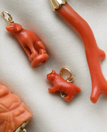 Coral in Antique Jewelry: Why It Was Everywhere, and Why It Is Not Now