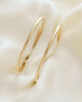 The PERFECT Solid Through and Through Heavy Danish Vintage Bangle 14K Gold