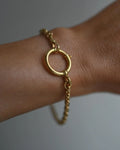 Extraordinary HEAVY 80 Years Old Watch Chain 18K Gold Sweden 1940s
