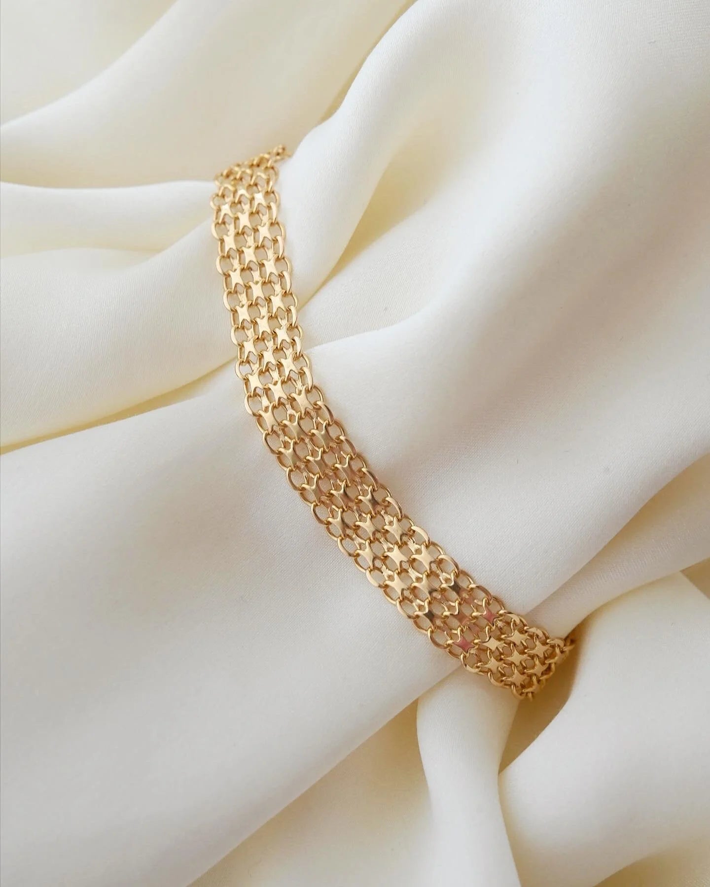 Swedish Vintage Bracelet 18K Gold 1964