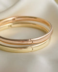 YELLOW GOLD Bangle 14K Gold 1980s