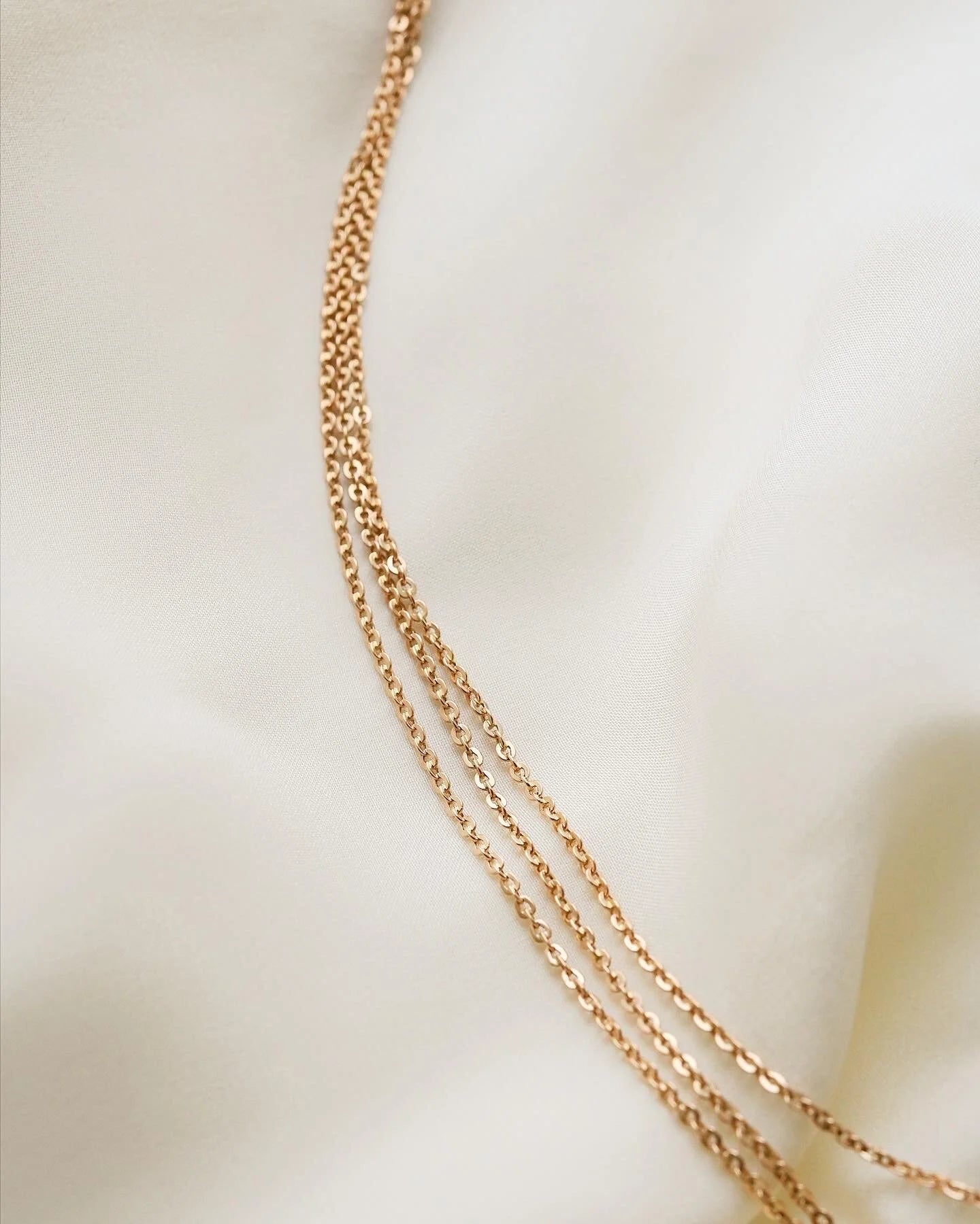 Antique Eternity Chain by Johannes Hjalmer 14K Gold (between 1916-1929)