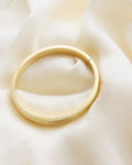 Super Heavy Gorg Bangle 14K Gold 1970s Sweden
