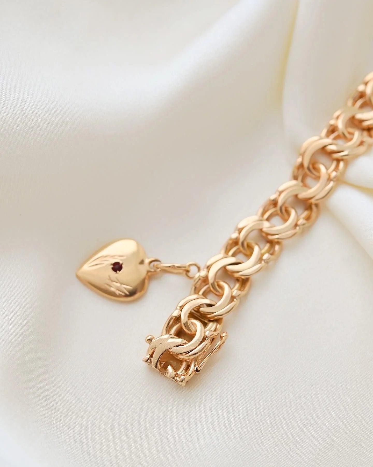BIG HEAVY Swedish Dream Bracelet 18K Gold 1962