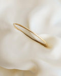 Third and last! SUPERB Danish Vintage Bangle Solid Through and Through 14K Gold