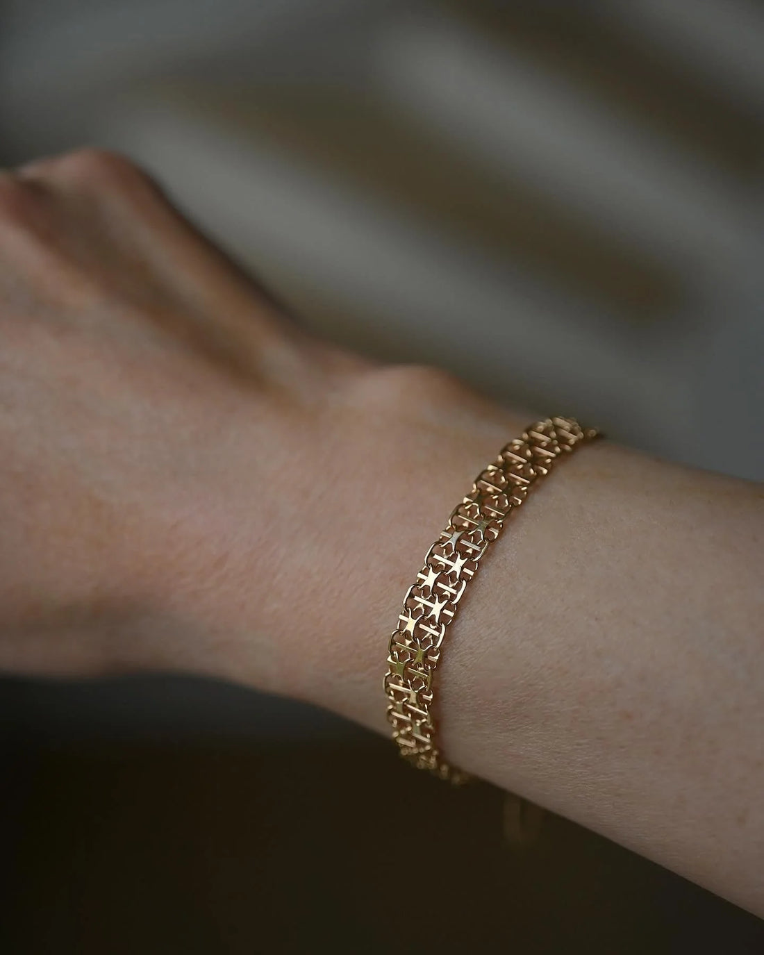 Wonderful Vintage Bracelet in 18K Gold 1970 Sweden