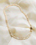 Perfect Cleopatra Necklace Danish Vintage 14K Gold 1970