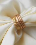 Beautiful Edwardian Wedding Band 18K Gold 1900