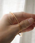 Amazing Knife Edge Vintage Bangle 14K Gold 1940s