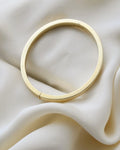 Stunning Heavy Danish Vintage Bangle 14K Gold 1970