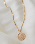 High Carat Vintage Coin Pendant 22K Gold 1955