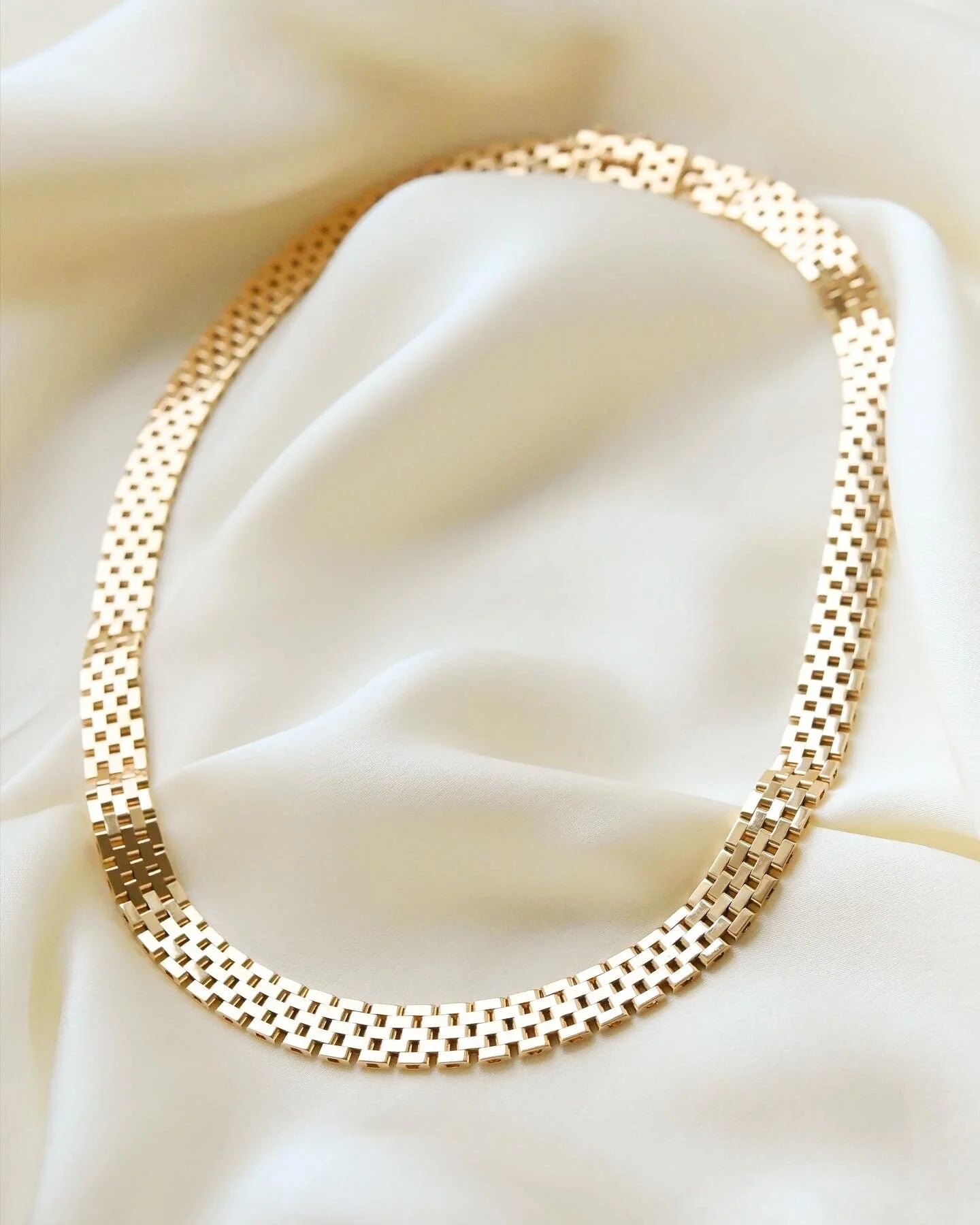 Swedish Vintage Dream Necklace 18K Gold 1959