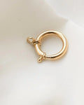 Big Beautiful Full Sized Bolt Clasp For All Of Your Charms 14K Gold