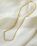 Perfect Italian Vintage Rope Chain 18K Gold