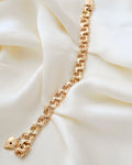 BIG HEAVY Swedish Dream Bracelet 18K Gold 1962