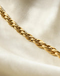 Extraordinary Stunning Rope Chain 18K Gold