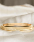 Gorg Satin Glow Bangle 14K 1960s