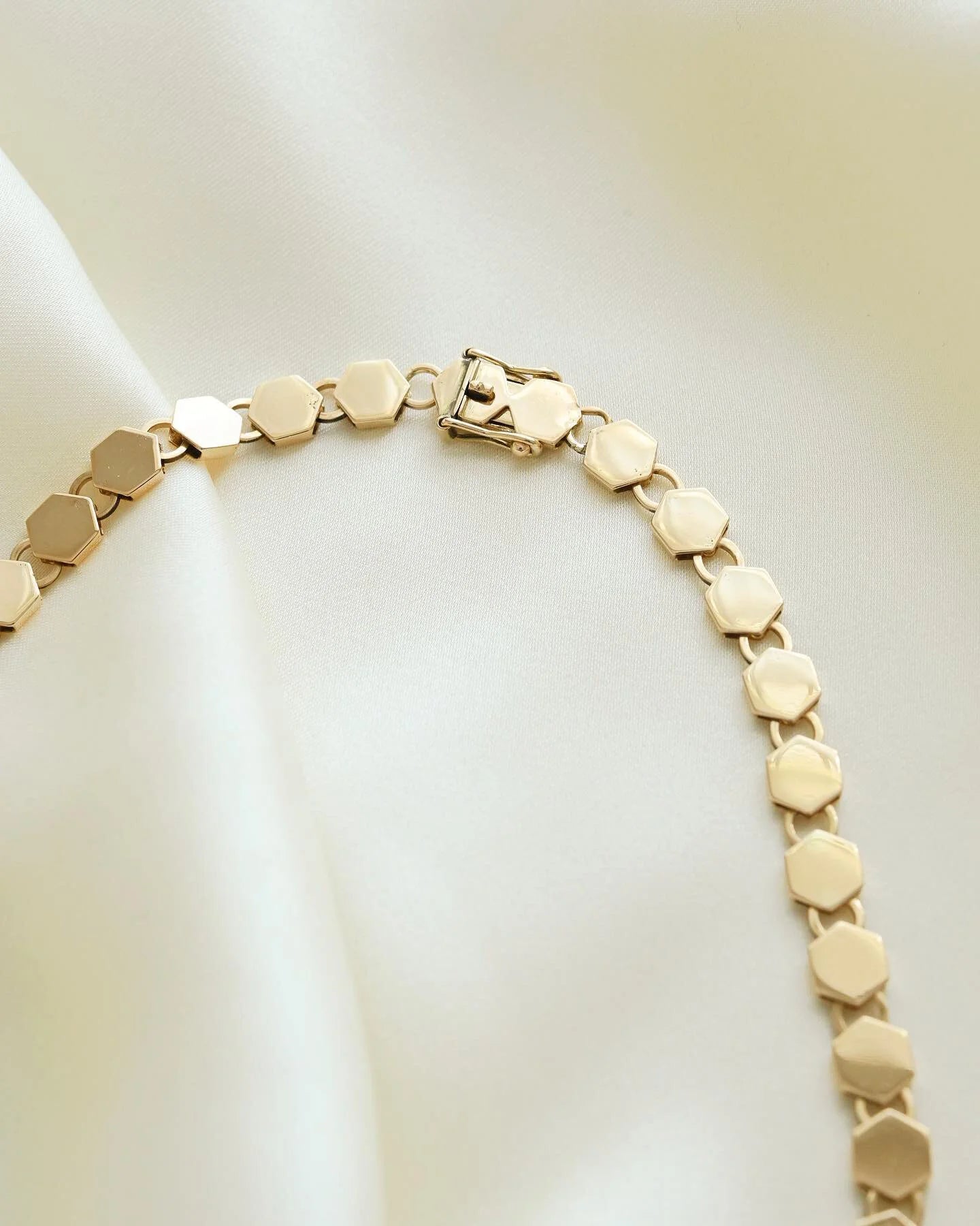 Gorgeous Rare Mid Century Necklace 14K Gold 1960s