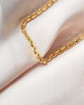Perfect 14K Solid Vintage Biker Chain Denmark Late 1900s
