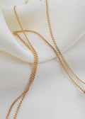 Beautiful RARE Antique Heart Locket on Curb Link Chain 18K Gold 1930s Sweden