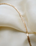Gorg Danish Baby Brick Link Necklace 14K Gold 1970