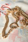 Sublime Antique Watch Chain Necklace 14K 47,8 grams
