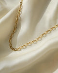 Glimmering Radiant Italian Vintage Chain 18K Gold