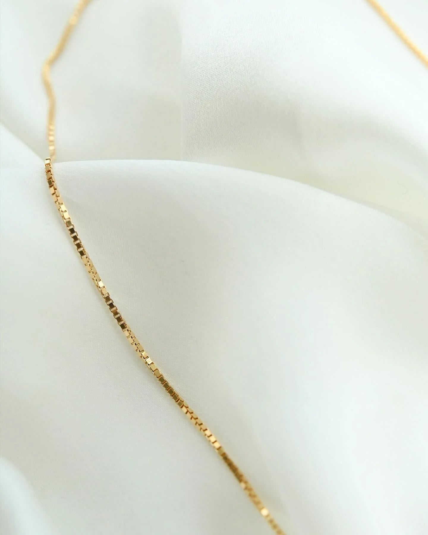 The Cutest Vintage Whistle Charm on Long Box Chain 18K Gold