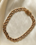 Stunning Vintage Bismarck Bracelet 14K Gold 1960s