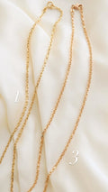 Italian Vintage Biker Chain 18K Rose Gold