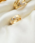 The Perfect Diamond Five Stone Vintage Ring 18K Gold