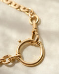 10.6 inches Antique Watch Chain 18K Gold 1927