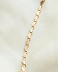 You Will Never Meet Anyone With This Danish Vintage Octagon Link Necklace 14K Gold 1960