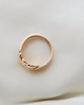 Rare Vintage Puzzle Ring Size 9.25 US 18K Rose Gold