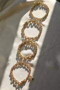 The Little Mermaid Sizeable Anchor Bracelet 14K Rose Toned Gold 1960s