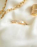The Best Diamond Stacking Ring 18K Gold
