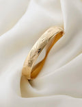 Perfect Swedish Vintage Bangle 18K Gold 1963