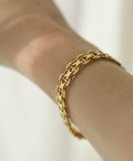 Extraordinary X Link Bracelet 18K Gold 1965