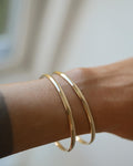OMJ FINE JEWELRY : The Heirloom Bangle 18K Gold