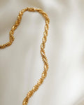 Stunning Sexy Vintage Fancy Link Chain 18K Gold