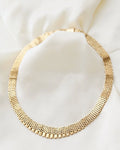 55 Grams Sublime Danish Vintage Necklace 14K Gold 1960