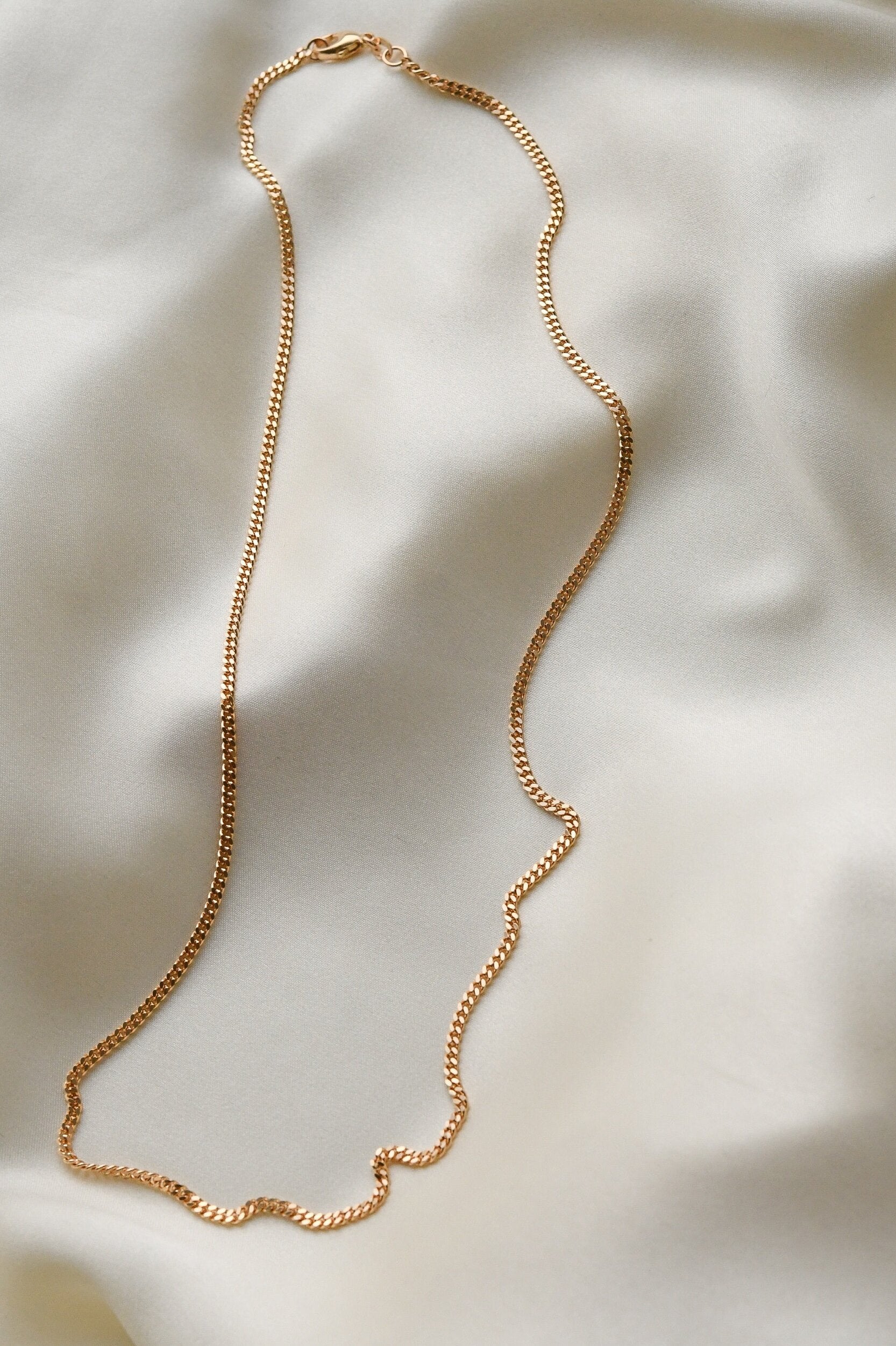 Selling Separately! Baby Bismarck, Bismarck and Curb Link Chain 18K Gold 1960s