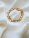 Extremely Pretty Vintage Bracelet 18K Gold Sweden Mid 1900s