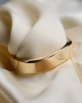 Smaller Sized Vintage Dream Bracelet w Angled Edges 14K Gold
