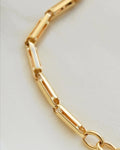 Glowing Antique Chain Bracelet 7.25 Inches 18K Gold 1920s