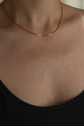 Classic Italian Rose Gold Box Link Chain 18K Gold
