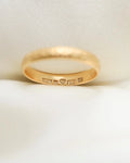 Antique Pattern Stacking Band Ring 18K Gold 1956