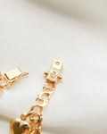 Special Mid Century 10 Charm Bracelet 18K Gold 1959
