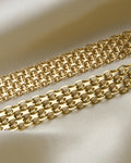 Radiant X Link Bracelet 18K Gold 1965