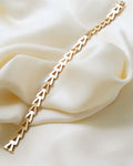 Vintage Jumbo Bracelet by Danish Willy Junget 14K Gold 1960